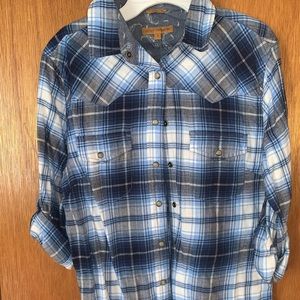 Plaid blouse
